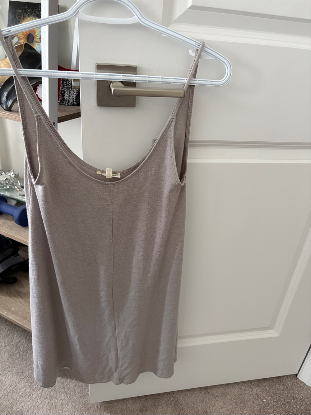 Wilfred free Women’s Taupe Scoop Neck Tank Top - Unbranded